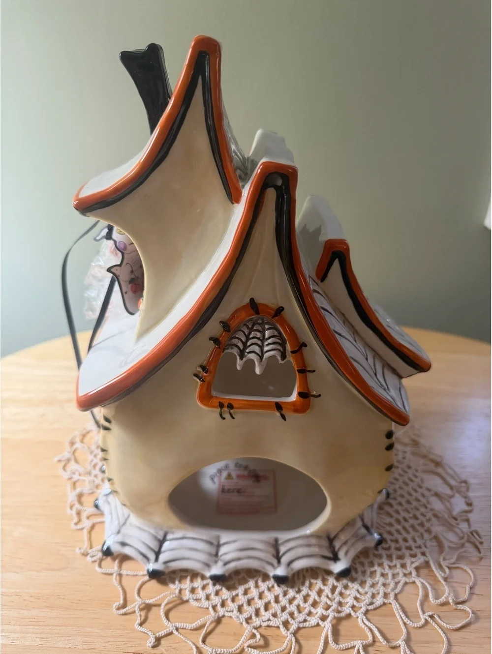 Blue Sky Clayworks Pumpkin Palace Tea Light